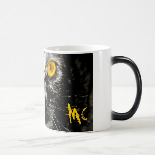 Mágica Taza Morphing del gato del mono