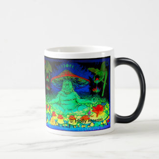 Mágica Taza Morphing fresca del té de la seta