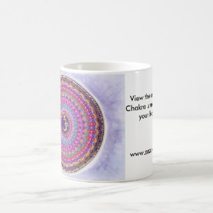 Mágica Taza Morphing negra - corona Chakra