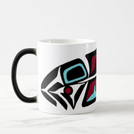 Mágica Taza Morphing personalizada de la pluma del