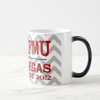 Mágica Taza Morphing roja de TFMU VEGAS Chevron