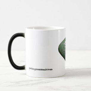 Mágica Taza Morphing verde de la pátina