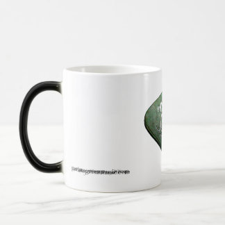 Mágica Taza Morphing verde de la pátina