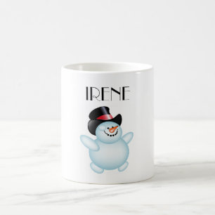 Mágica Taza Navideña Cambiante/Muñeco de Nieve