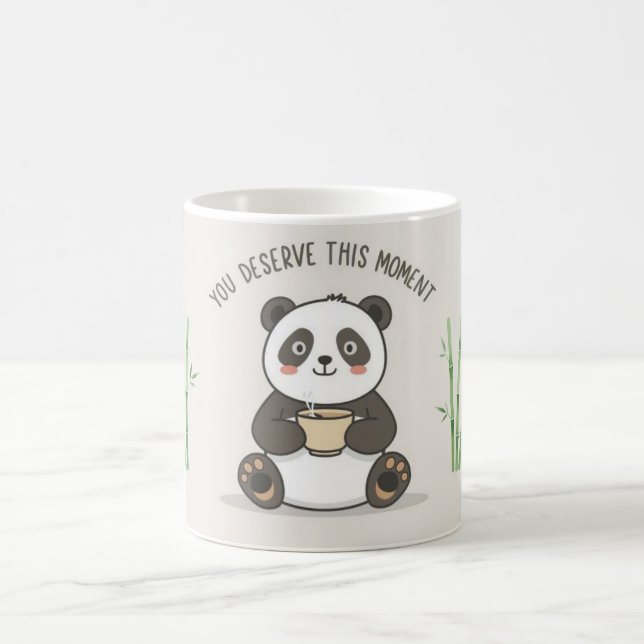 Mágica Taza Panda Adorable (Centro)