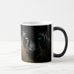 Mágica Taza Real Black Panther Golden Armor de Dos Tonos