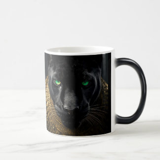 Mágica Taza Real Black Panther Golden Armor de Dos Tonos