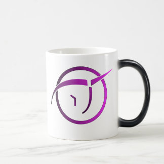 Mágica Taza rosada invisible termosensible del unicornio