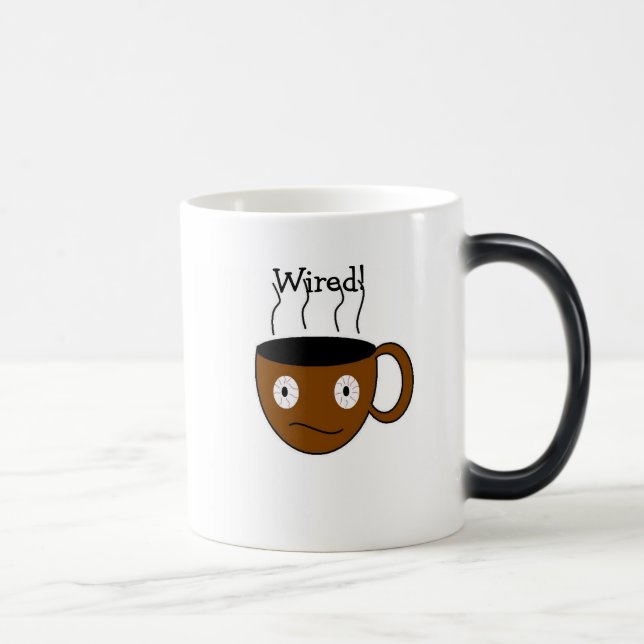 Mágica Taza termosensible - atada con alambre (Derecha)