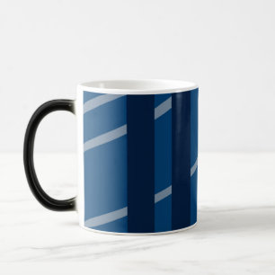 Mágica Taza tonos de azul