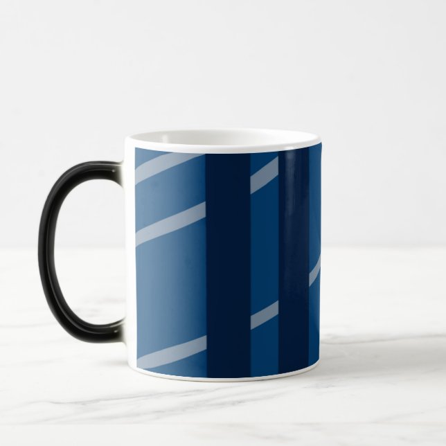 Mágica Taza tonos de azul (Izquierda)