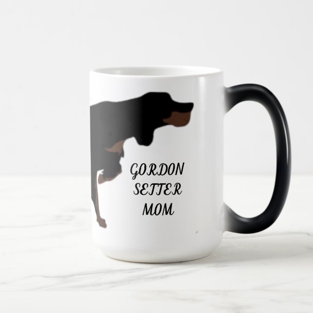 Mágica Taza transformista de mamá Setter Gordon (Derecha)