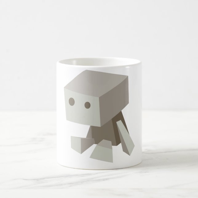 Mágica Taza triste del robot (Centro)