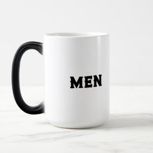 Mágica Taza Única con Cambio de Forma - Texto de Nombre "