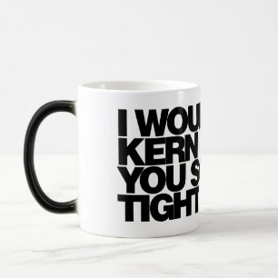 Mágica Te kernería tan apretado, taza de café de tipograf