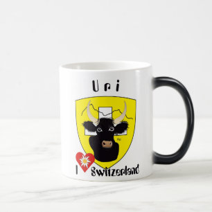 Mágica Uri Suiza Suisse Svizzera Switzerland taza