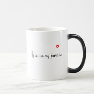Mágica Usted es mi taza preferida