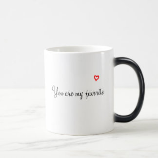 Mágica Usted es mi taza preferida