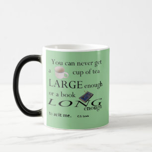 Mágica Usted nunca encontrará una taza de té
