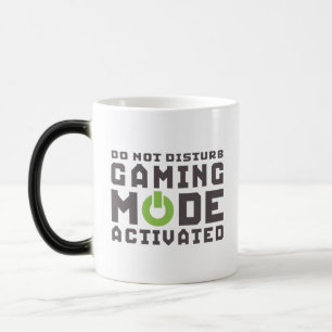 Mágica Videojugadores activados modo del juego y taza