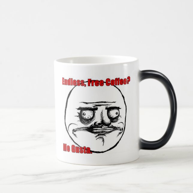 Mágica Yo taza de Gusta (Derecha)