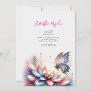 Magical Butterfly invita a Chica 5 cumpleaños