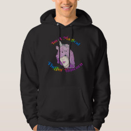 Magical F unicornio Camisas sudaderas básicas enca