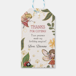 Magical Fairy Birthday Gracias Etiqueta De Favor