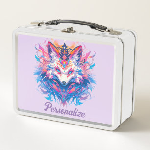 Magical Fox Colorful Personalized Cute Kids
