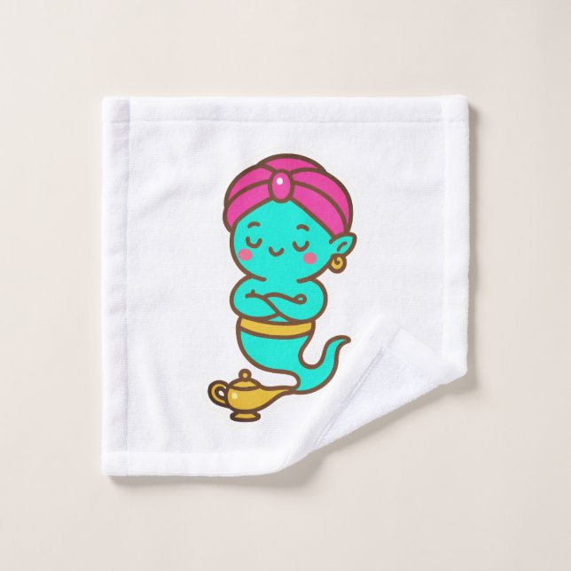 Magical Kawaii Djinn - Espíritu neón (Toallita)