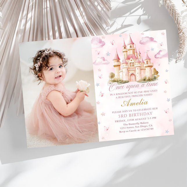 Magical Princess Castle Invitación a la fotografía (Subido por el creador)