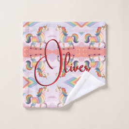 Magical Rainbow Unicorn name Personalized 