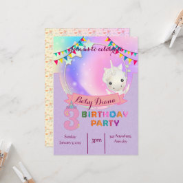 Magical Unicornio- Tercera invitación a la fiesta
