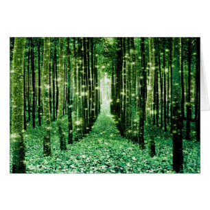 Mágico misterio verde forestal