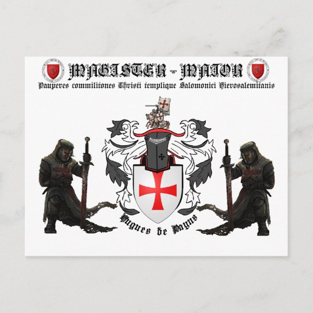 Magister Maior Nr. 01 tarjeta postal (Anverso)
