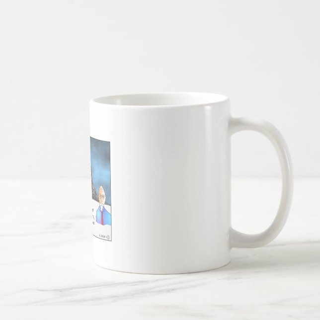 Magma cum la taza del dibujo animado de Laude (Derecha)