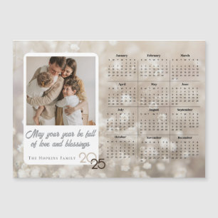 Magnate de calendario de fotos de Personalizado de