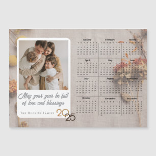 Magnate de calendario de fotos de Personalizado de
