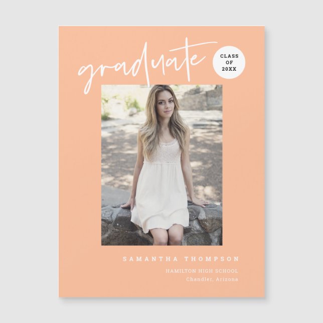 Magnate de fotos de graduados de la Escuela de Gui (Anverso)