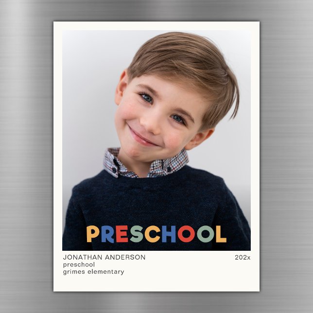 Magnate de fotos de Keepsake preescolar (Subido por el creador)