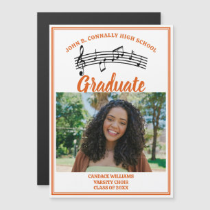 Magnate de graduación de Escuela de Música de Coro