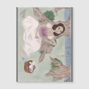 Magnate de Poster mágico blanco