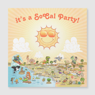 Magnate de souvenir de California del Sur