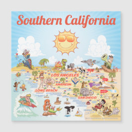 Magnate de souvenir de California del Sur