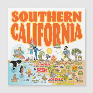 Magnate de souvenir de California del Sur