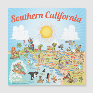 Magnate de souvenir de California del Sur
