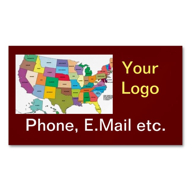 Magnate de tarjetas de visita (Anverso)