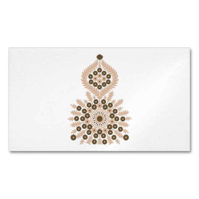 Magnate de tarjetas de visita (Anverso)