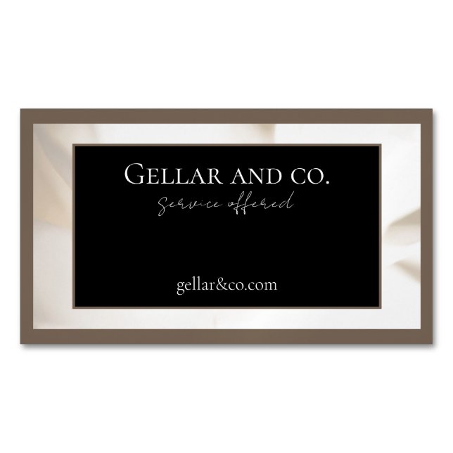 Magnate de tarjetas de visita con estilo (Anverso)