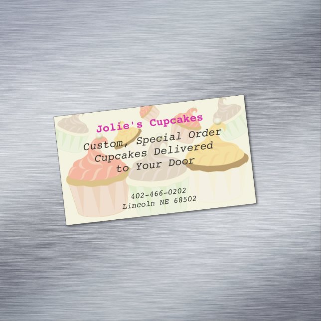 Magnate de tarjetas de visita Cupcake (In Situ)